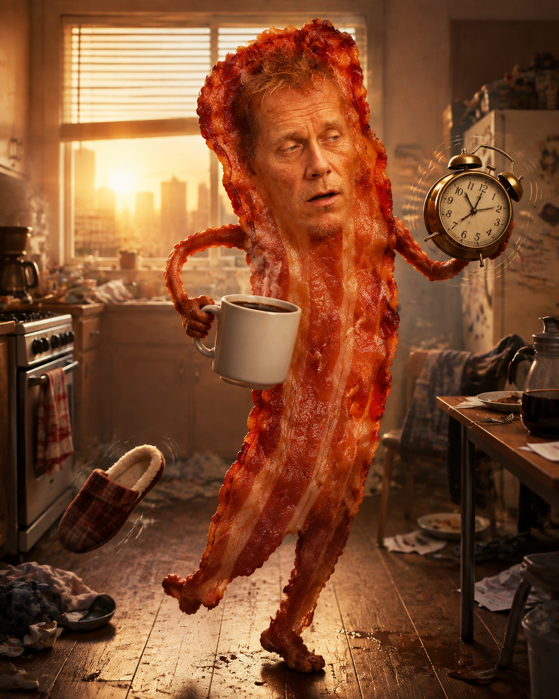 Monday, extra greasy